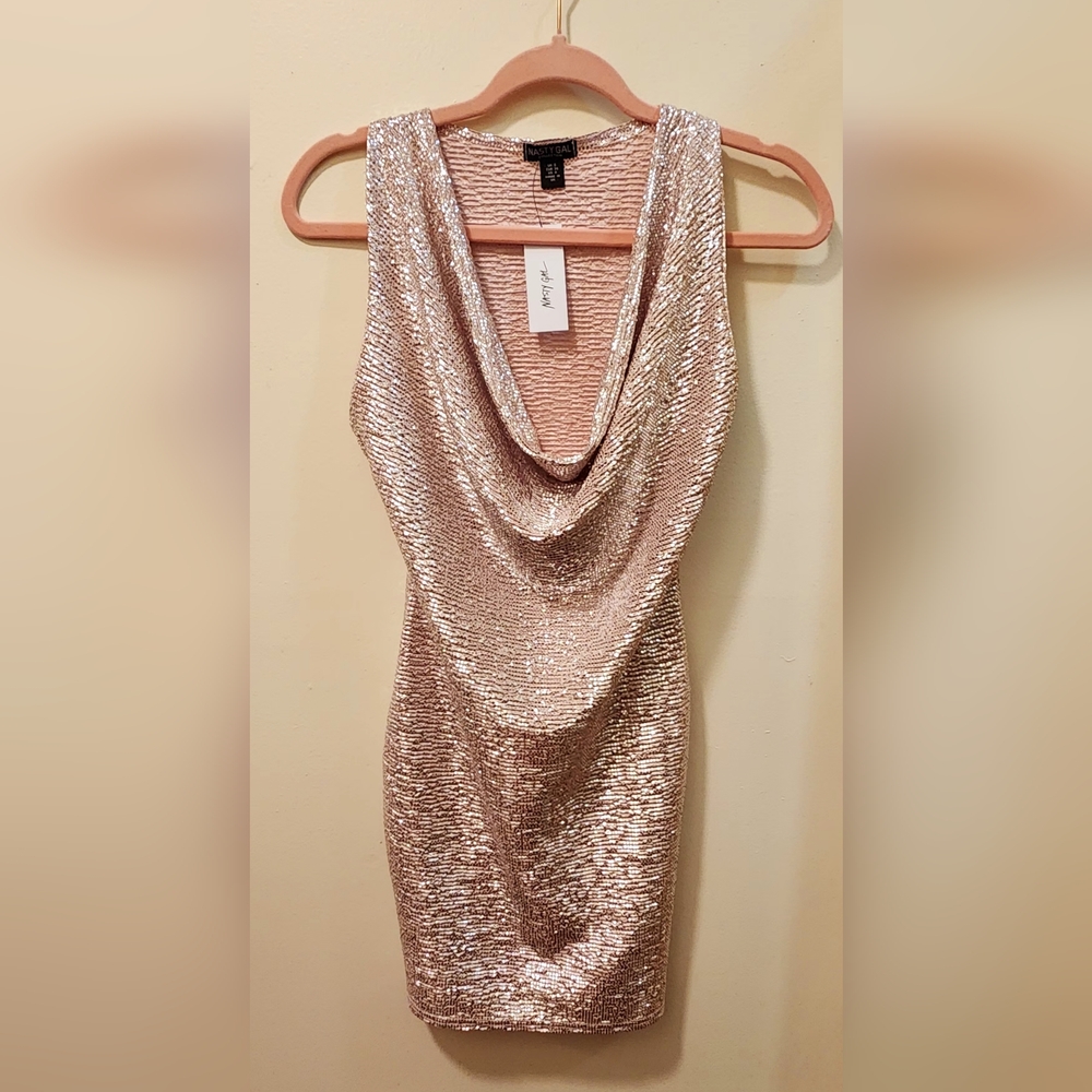 NWT! Shimmery sexy miini dress size 4